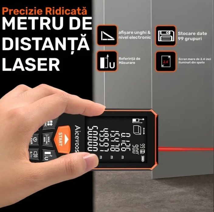 Vând Telemetru digital 120 m