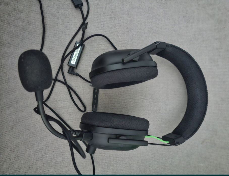 Casti Gaming Razer Blackshark V2 + USB soundcard