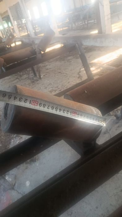 Конвейрные ролики всборе скреплениями