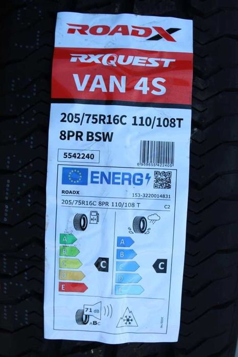 Anvelope noi 205/75 R16C RoadX, All Season