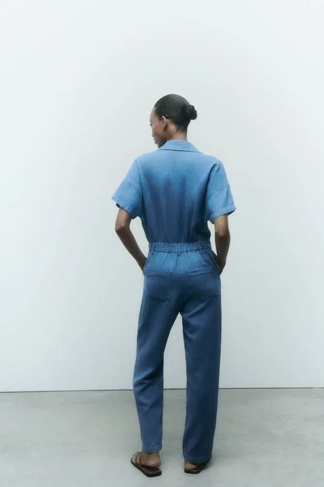 Дънков гащеризон Zara