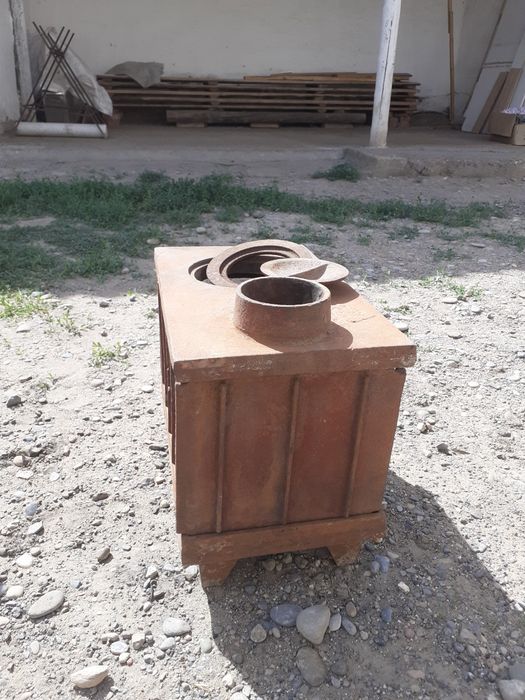 Чугунны разборный печь