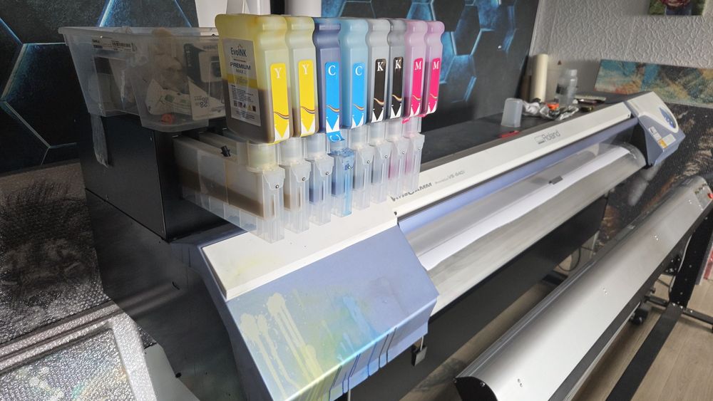 Plotter Roland VS cam 640i  latime 1,6m print&cut