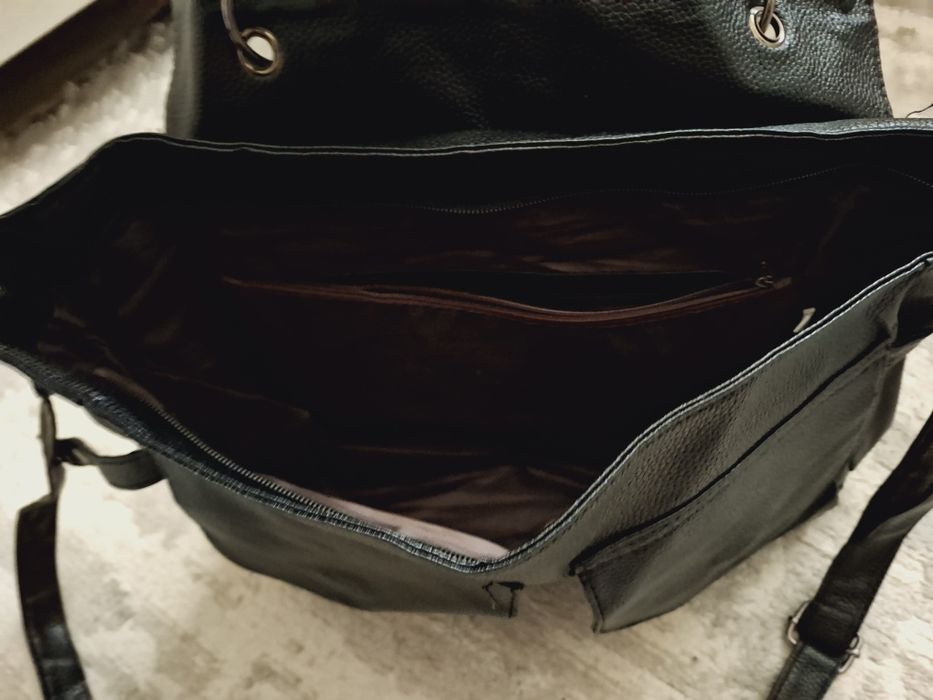 Сумка с черепом, черная