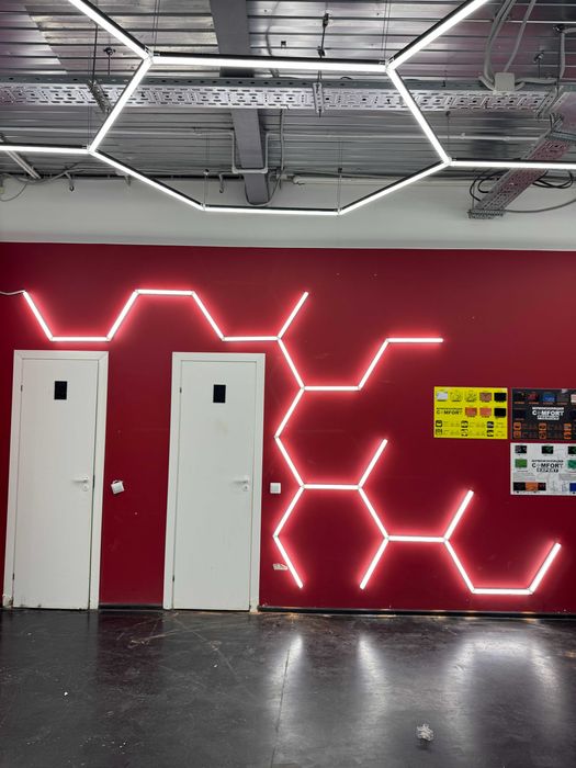 Освещение для детейлинг студий и гаражей