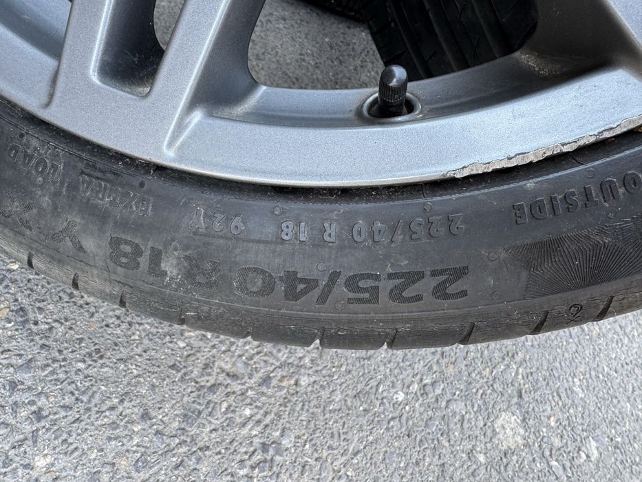 Оригинални Джанти 18" Audi 5х112 с летни гуми 225 40 18 et54