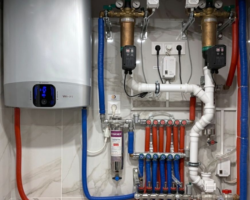 Сантехники / замена труб батарей смесителя