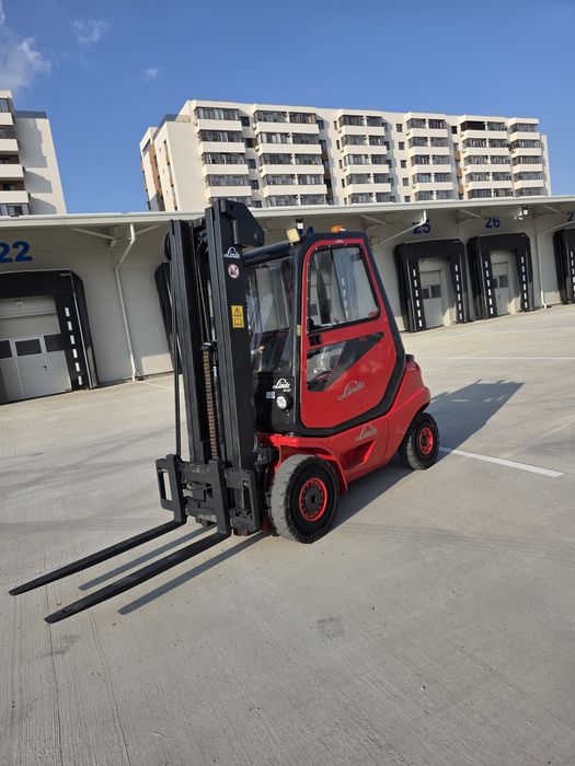 Vand motostivuitor / stivuitor Linde h20 diesel
