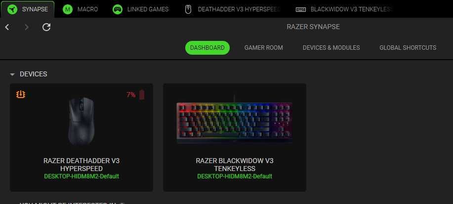 Tastatura Razer Blackwindow V3 Tenkeyless