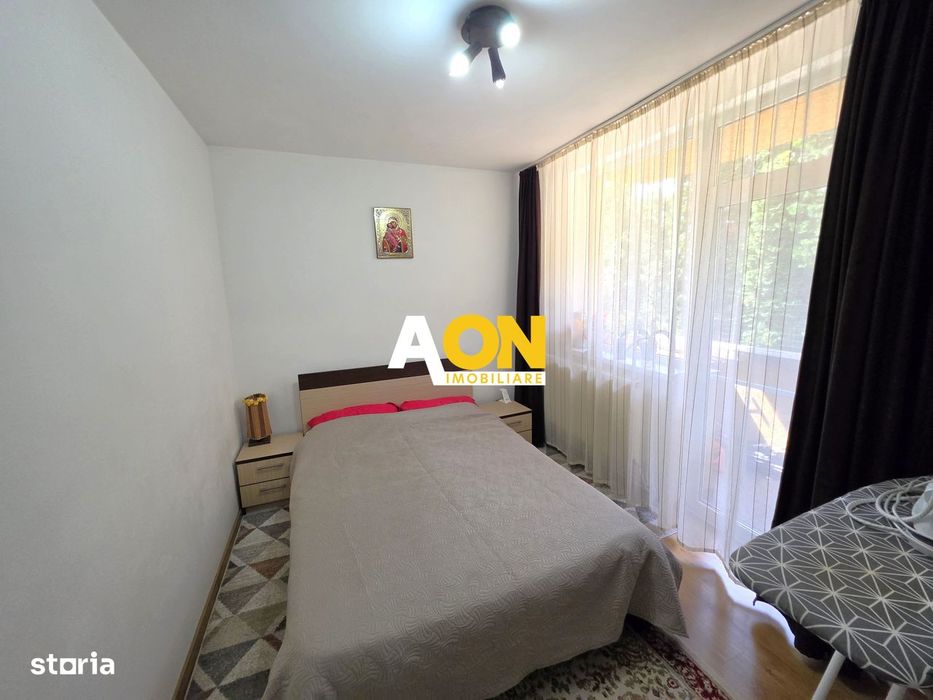 Apartament 3 camere, 2 balcoane, decomandat, mobilat, utilat, Ampoi 3