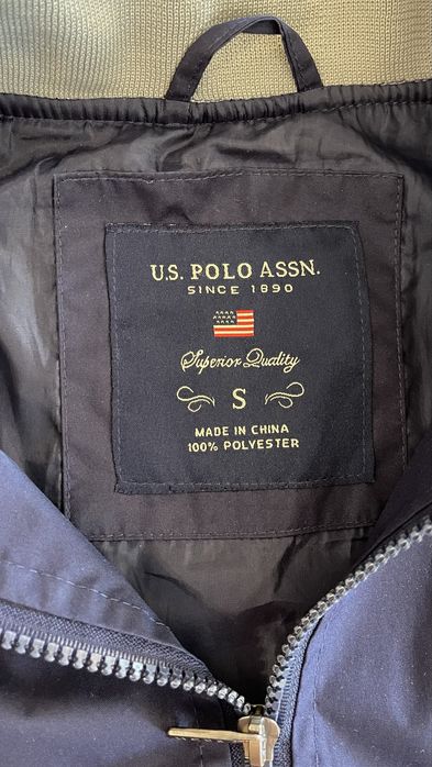 Бомбер, материал как у ветровки U.S. POLO