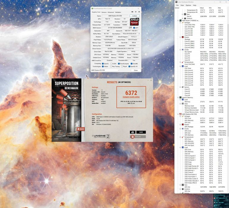 Placa video MSI RX 5700 MECH OC 8Gb