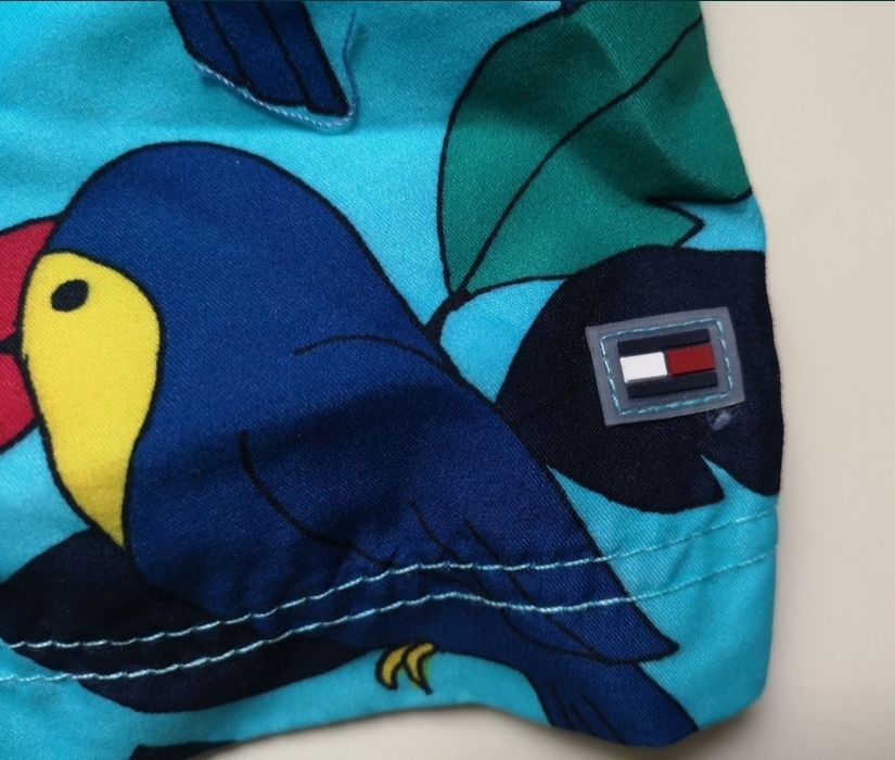 Tommy Hilfiger pantaloni de baie, pantaloni scurti cu chilot interior