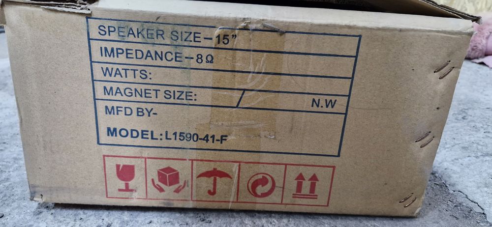 Концертный динамик 15d