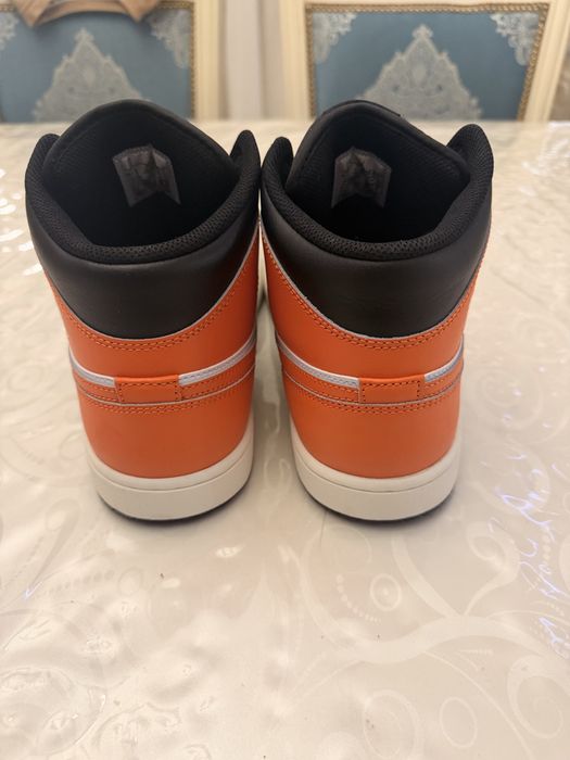 Nike air jordan 1 Orange/white/black