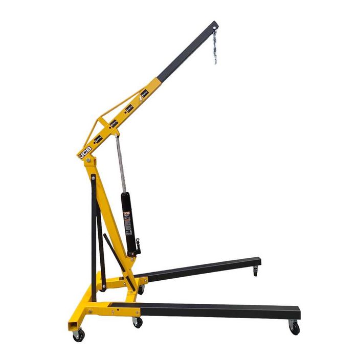 Хидравличен, сгъваем кран за двигатели тип жираф 2 тона JCB