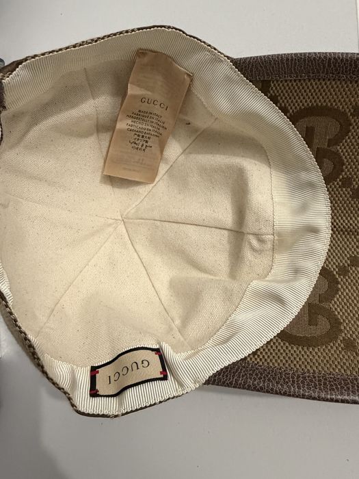 Șapcă Gucci GG Canvas Bej