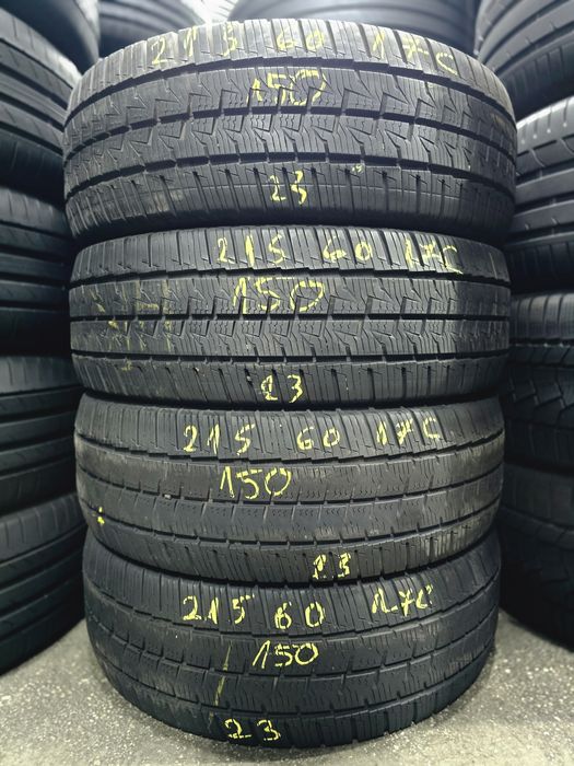 4x 215/60/17C ALLSEASON CONTINENTAL 2023 Stare excelentă