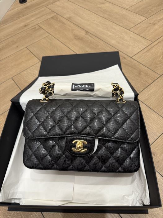 Сумка Шанель икорная кожа