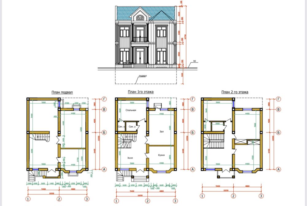 Янги Узбекистон Котедж 3 этаж 11 хона 2,33 соток
