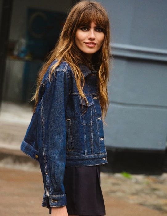 Дънково яке H&M, размер S