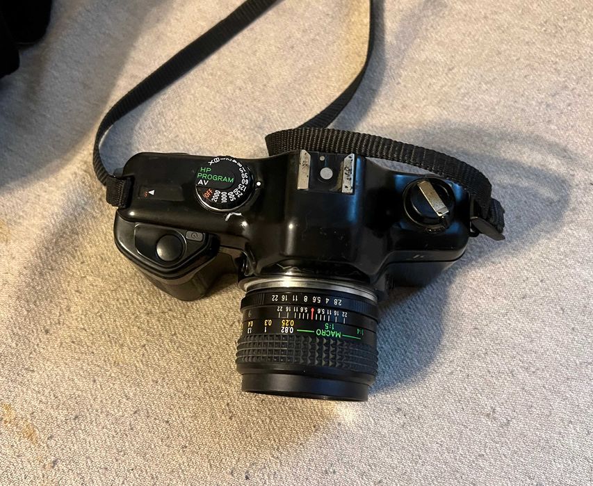 Aparat foto Yashica 108 Multi Program cu obiectiv Minikon Wide 24mm