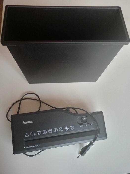 Шредер за унищожаване на хартия.