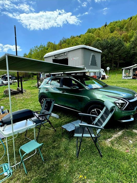 Cort Auto Maggiolina Airlander Plus X-Large + Marchiza Fiamma F35 PRO