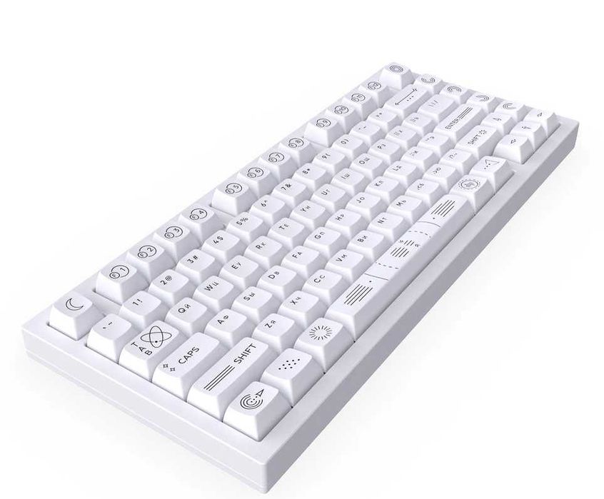 Клавиатура беспроводная+проводная - Дарк Проджект CM81 Zeno