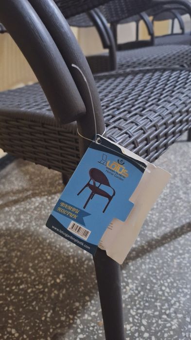 Scaune de gradina imitatie ratan