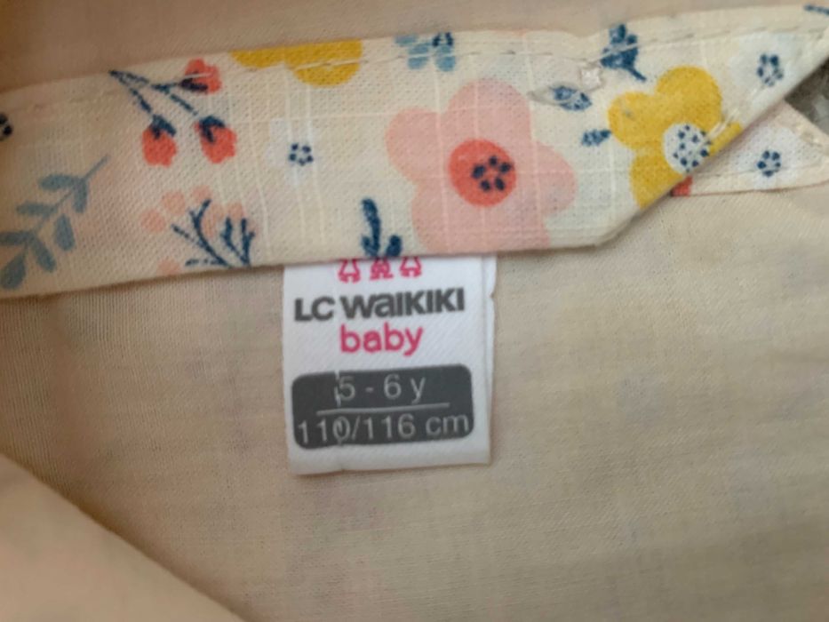 Лятна рокля за момиче LC Waikiki - размер 116 см