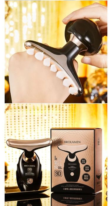 Массажёр для лица омоложения кожи, подтягивающий антивозрастной артефа