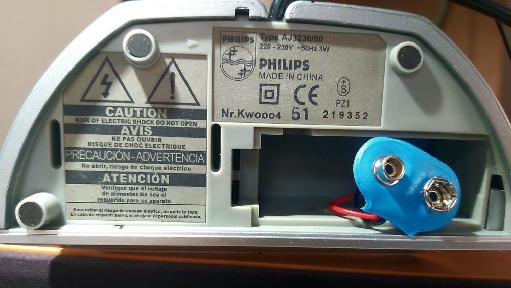 Radio Ceas Philips Mirror – Afișaj Mare, Design Elegant, Dual Alarm