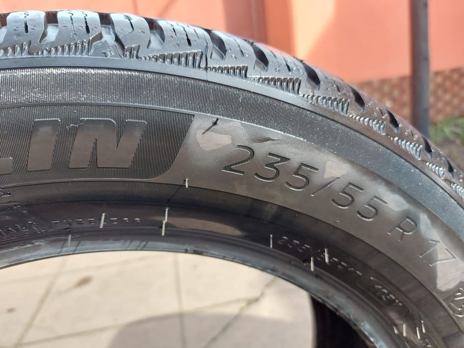 3+1 Roti Michelin Alpin 7 235/55 R17Iarna cu garantie(Cititi descriea)