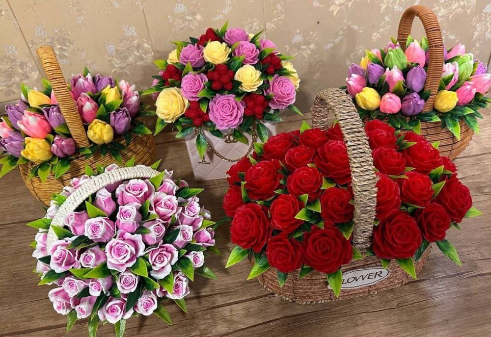 Sovundan iforli gullar 100ming sōmda bizda xardoyim tayyori bor