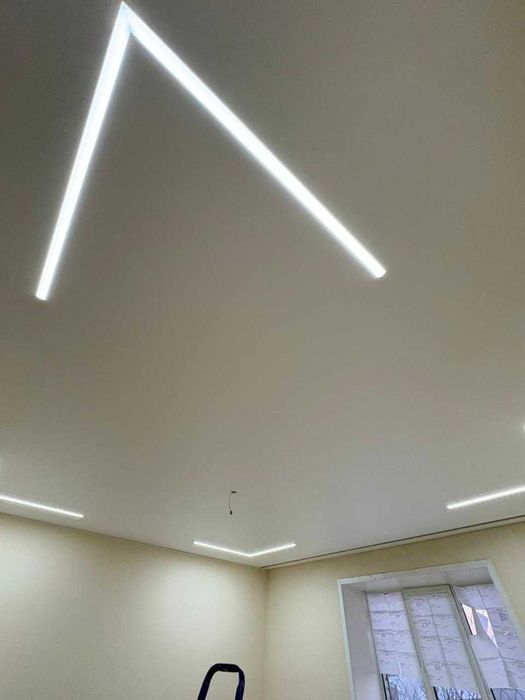 Натяжные потолки под ключ