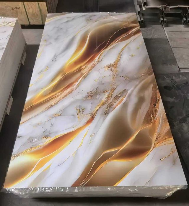 Panouri pvc decorative 10 modele, pt baie buc, living, etc 1220/2440