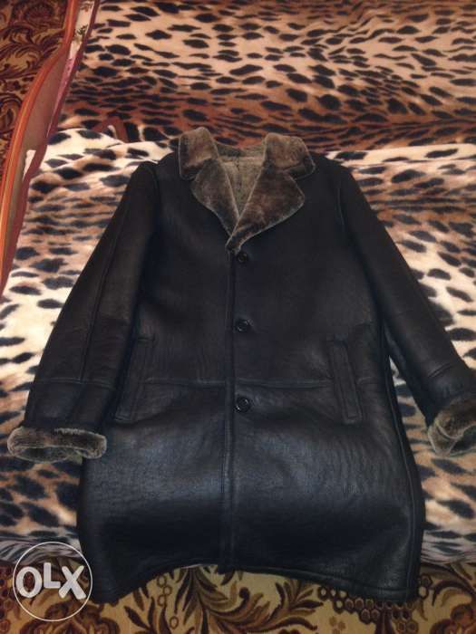 Мужская дублёнка. Размер L.