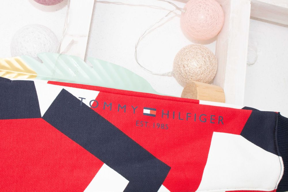 Tommy Hilfiger детско долнище унисекс памук ново 24м 2-3 годишни
