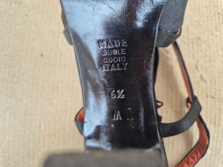 Yves Saint Laurent Paris ретро дамски обувки ток 6.5 24см винтич YSL