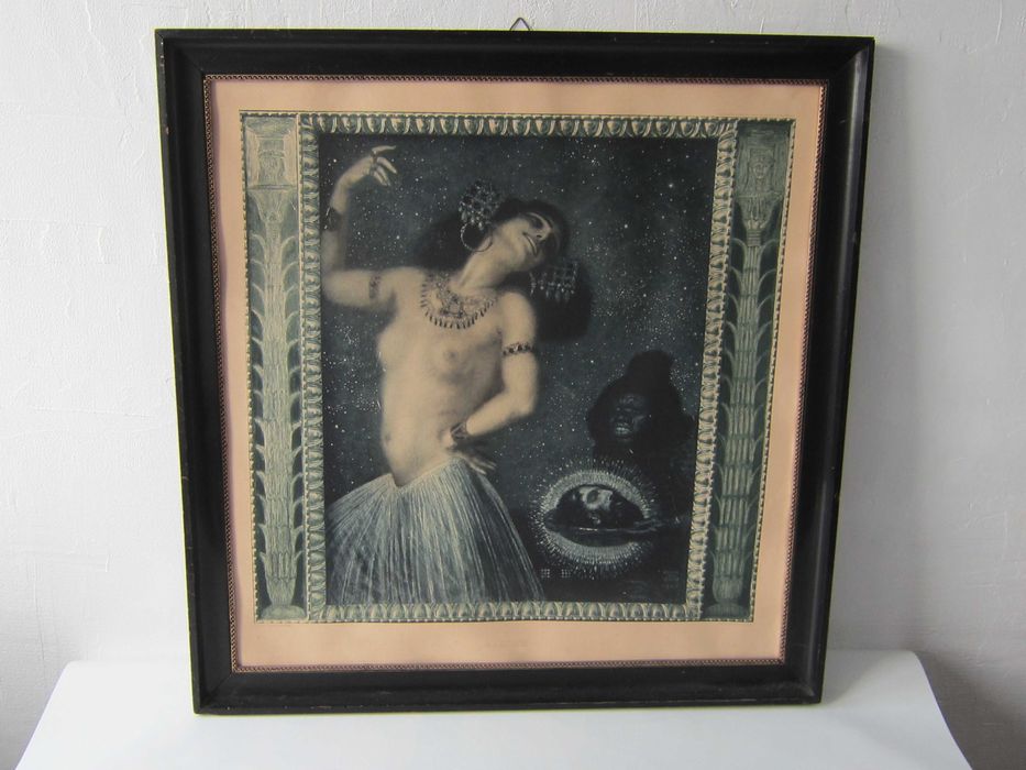 Саломея -- гравюра -- Franz von Stuck ( 1906 год.  )