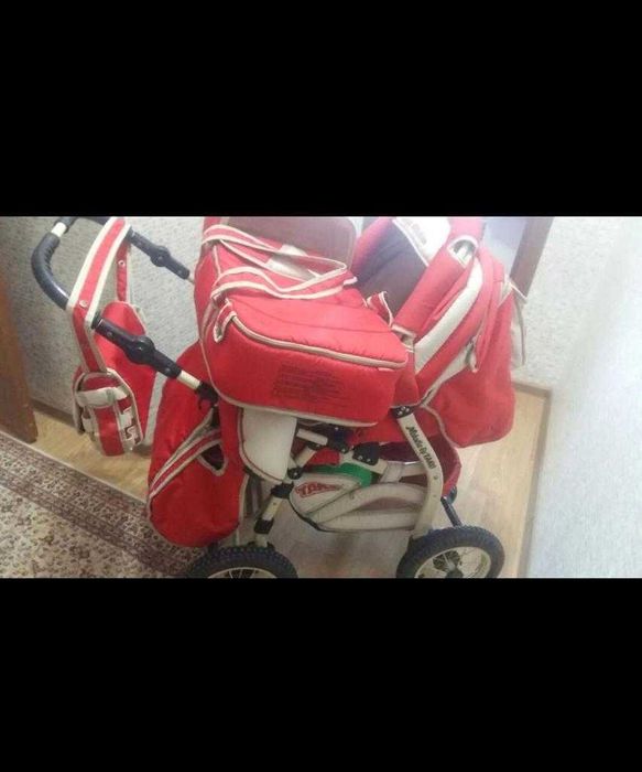 детская надежная коляска