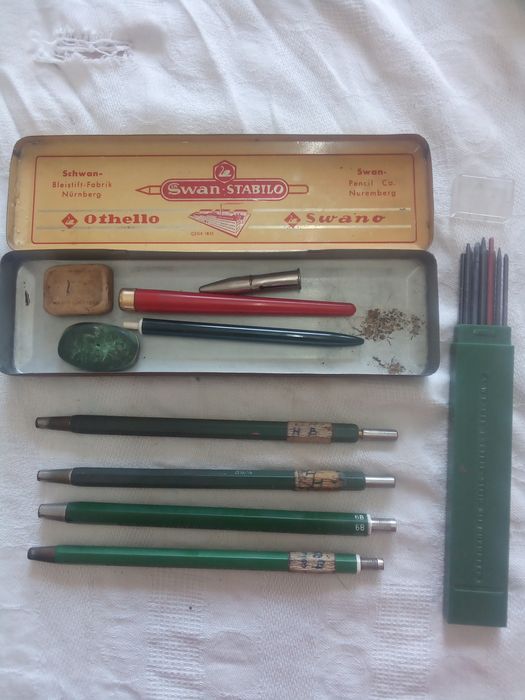 Cutie Stabilo, creioane mecanice, vitange
