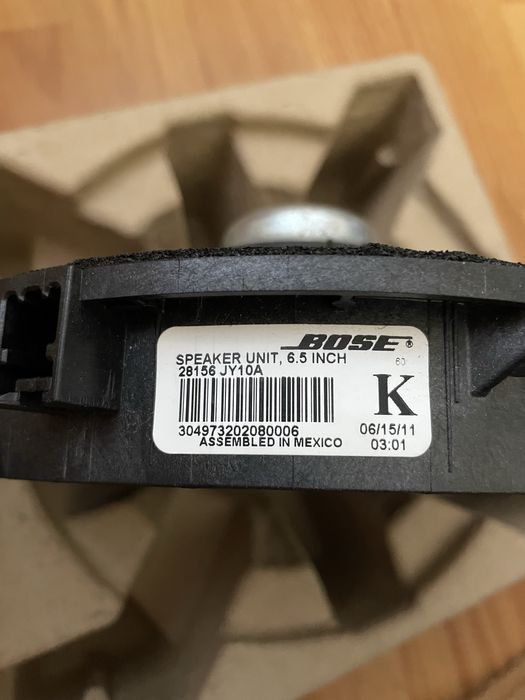 Boxe auto originale BOSE 6,5 Inch pentru Renault Megane / Koleos