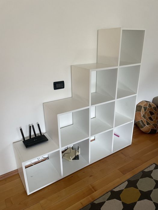 Biblioteca cu 10 cuburi stil KALLAX