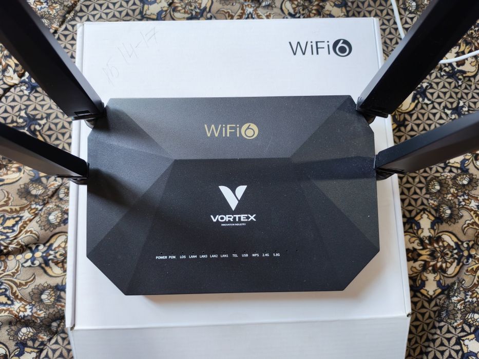 WiFi 6 VORTEX 2.4G 5.8G