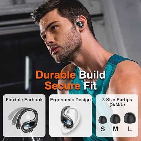 Casti Wireless Bluetooth 5.3 Ltinist - nou sigilat suport dupa ureche