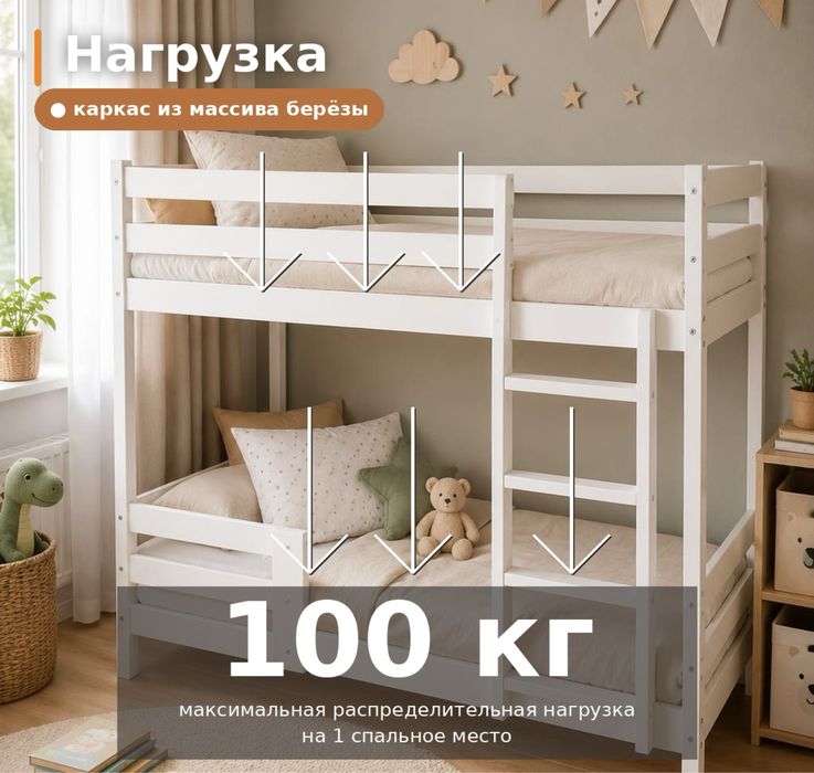 Двухъярусная кровать 2 Balapan