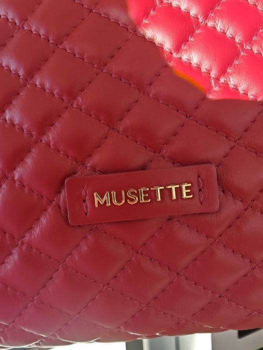 Geanta din piele naturala Musette