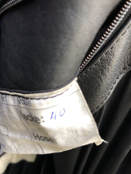 Costum moto piele Harro 2 bucati